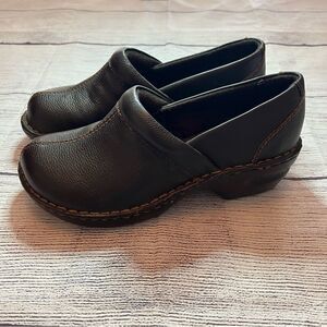 Thom McAn Womens "Erin" Comfort Mules Black Size 8.5